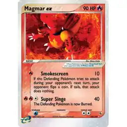 EX Ruby & Sapphire - 100/109 - Magmar EX