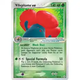 EX Hidden Legends - 100/101 - Vileplume ex (Near Mint -)