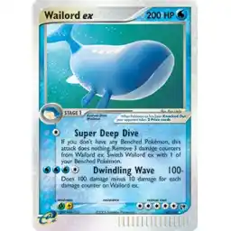 EX Sandstorm - 100/100 - Wailord EX