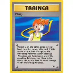 Gym Heroes - 102/132 - Misty - Rare