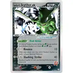 EX Team Rocket Returns - 102/109 - Rocket's Scyther ex (Near Mint -)