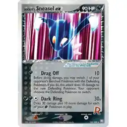 EX Team Rocket Returns - 103/109 - Rocket's Sneasel ex (Lightly Played)