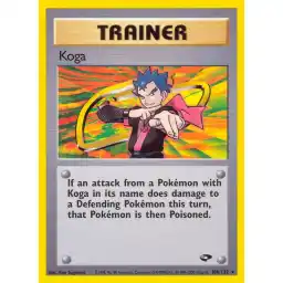 Gym Challenge - 106/132 - Koga - Rare