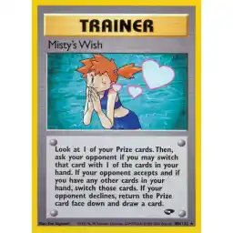 Gym Challenge - 108/132 - Misty's Wish - Rare