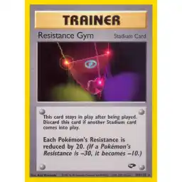 Gym Challenge - 109/132 - Resistance Gym - Rare