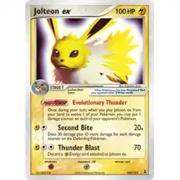 EX Delta Species - 109/113 - Jolteon ex (Lightly Played)
