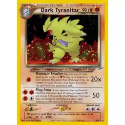 Neo Destiny - 011/105 - Dark Tyranitar - Holo (Lightly Played)