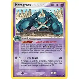 EX Deoxys - 011/107 - Metagross - Holo (Near Mint -)