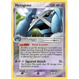EX Hidden Legends - 11/101 - Metagross - Holo Rare
