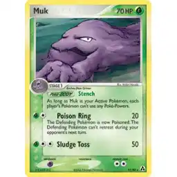 EX Legend Maker - 11/92 - Muk - Holo Rare