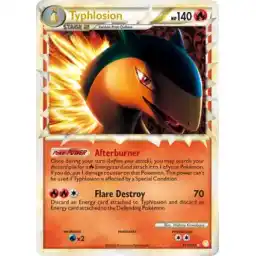 HeartGold & SoulSilver - 110/123 - Typhlosion - Holo