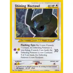 Neo Destiny - 110/105 - Shining Noctowl (Moderately Played)