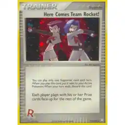 EX Team Rocket Returns - 111/109 - Here Comes Team Rocket (Lightly Played)