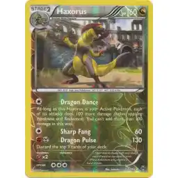 Breakthrough - 111/162 - Haxorus - Reverse Holo