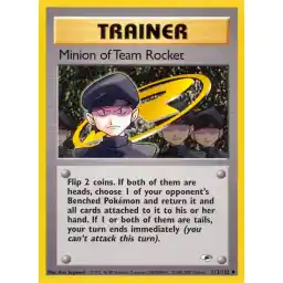 Gym Heroes - 113/132 - Minion of Team Rocket