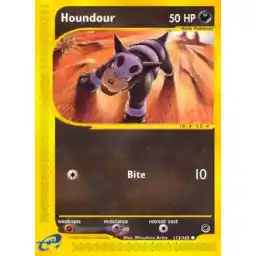 Expedition - 113/165 - Houndour (Moderately Played)