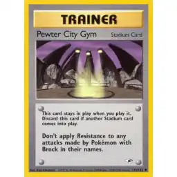 Gym Heroes - 115/132 - Pewter City Gym