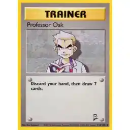 Base Set 2 - 116/130 - Professor Oak