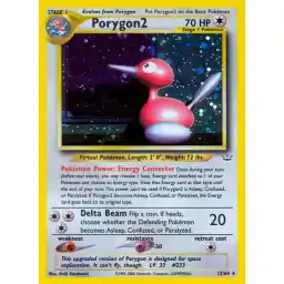 Neo Revelation - 12/64 - Porygon2 - Holo (Lightly Played)