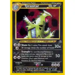 Neo Discovery - 12/75 - Tyranitar - Holo (Lightly Played)