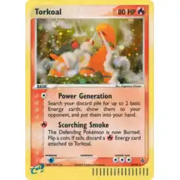 EX Dragon - 12/97 - Torkoal - Holo Rare