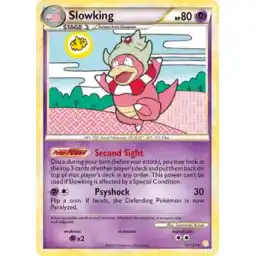 HeartGold & SoulSilver - 012/123 - Slowking - Holo Rare (Lightly Played)