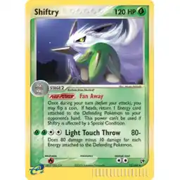 EX Sandstorm - 012/100 - Shiftry - Holo Rare