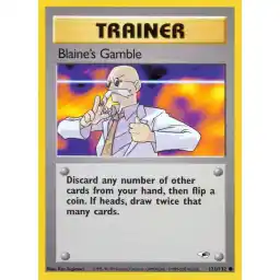 Gym Heroes - 121/132 - Blaine's Gamble