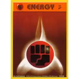 Base Set 2 - 125/130 - Fighting Energy (Lightly Played)
