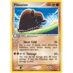 EX Team Rocket Returns - 013/109 - Piloswine - Holo Rare