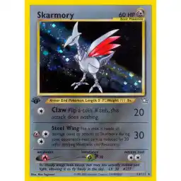 Neo Genesis - 013/111 - Skarmory - 1st Edition - Holo (Moderately Played)