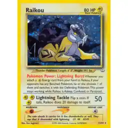 Neo Revelation - 13/64 - Raikou - Holo (Near Mint -)