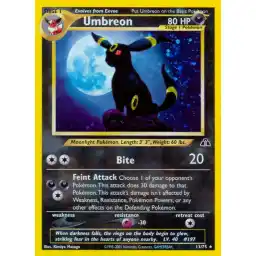 Neo Discovery - 13/75 - Umbreon - Holo (Heavily Played)