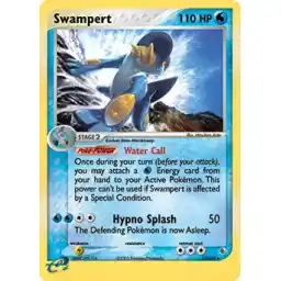 EX Ruby & Sapphire - 013/109 - Swampert - Holo (Near Mint -)