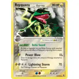 EX Delta Species - 13/113 - Rayquaza (delta species) - Holo Rare (Near Mint -)