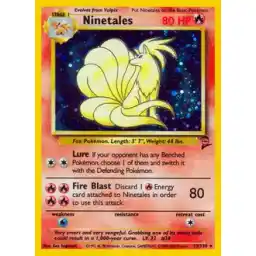 Base Set 2 - 013/130 - Ninetales - Holo (Moderately Played)