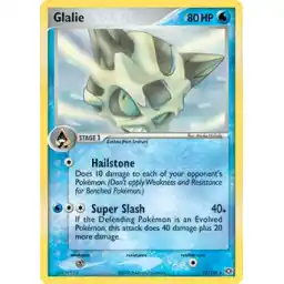 EX Emerald - 13/106 - Glalie - Rare