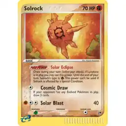 EX Sandstorm - 013/100 - Solrock - Holo Rare