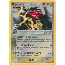 EX Delta Species - 13/113 - Rayquaza (delta species) - Reverse Holo (Lightly Played)