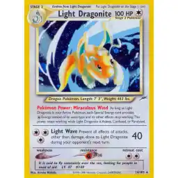 Neo Destiny - 014/105 - Light Dragonite - Holo (Lightly Played)