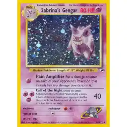 Gym Heroes - 014/132 - Sabrina's Gengar - Holo