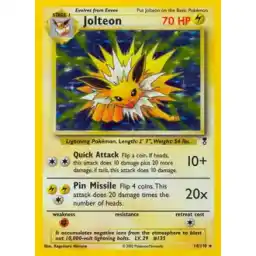 Legendary Collection - 014/110 - Jolteon - Holo (Heavily Played)