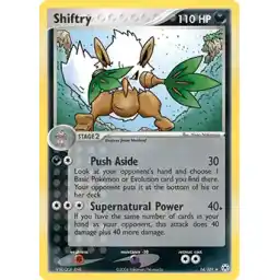 EX Hidden Legends - 14/101 - Shiftry - Holo Rare