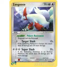 EX Sandstorm - 014/100 - Zangoose - Holo Rare