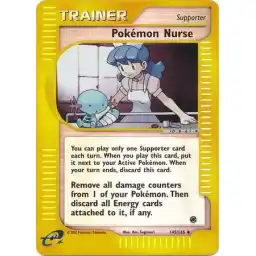 Expedition - 145/165 - Pokemon Nurse - Reverse Holo (Lightly Played)