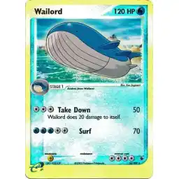 EX Ruby & Sapphire - 014/109 - Wailord - Reverse Holo