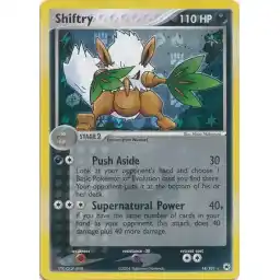 EX Hidden Legends - 14/101 - Shiftry - Reverse Holo Rare (Lightly Played)
