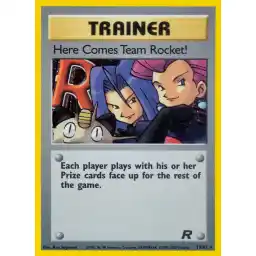 Team Rocket - 15/82 - Here Comes Team Rocket - Holo (Moderately Played)