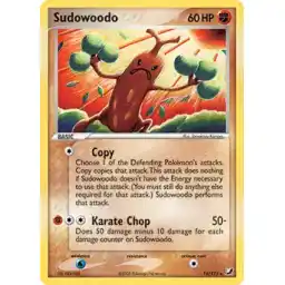 EX Unseen Forces - 15/115 - Sudowoodo - Holo Rare