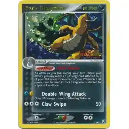 EX Team Rocket Returns - 015/109 - Dark Dragonite - Reverse Holo (Damaged)